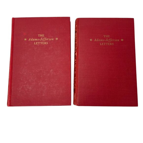The Adams-Jefferson Letters: The Complete Correspondence Two Volumes Set 1959 - Picture 1 of 9